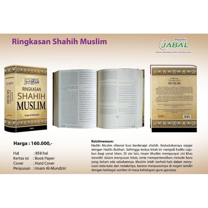 PAKET Ringkasan Shahih Bukhari +Shahih Muslim PALING LENGKAP