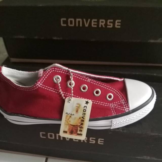 (BISA COD) Sepatu Converse Anak Warna Maroon Model Tali / Sepatu Converse Anak / Sepatu Sekolah Anak / Sepatu Anak Laki-laki / Sneakers Anak