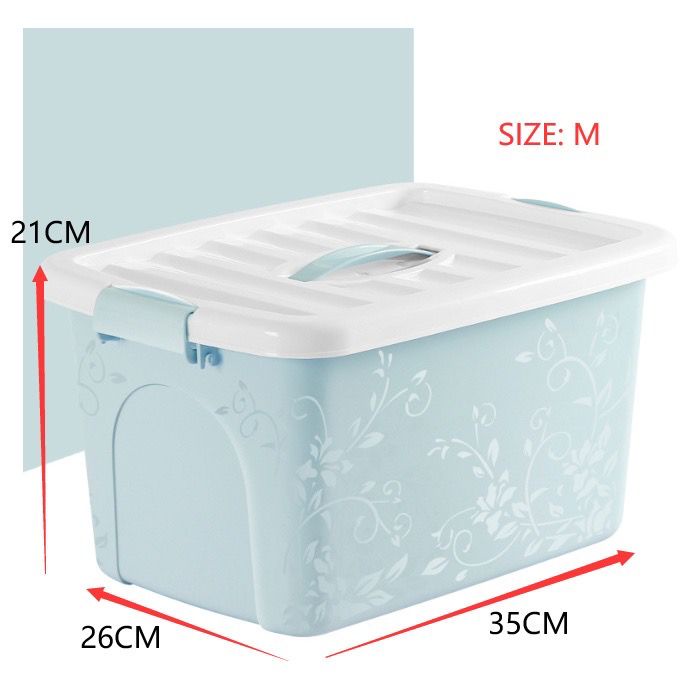 Container Box Penyimpanan Serbaguna / Box Ukuran Sedang (Medium) uk. 35x26x21 - Kode 902