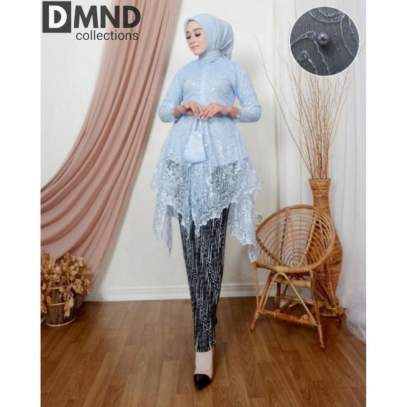 KEBAYA BROKAT MODERN - KEBAYA TUNIK TILLE CANTIK - TUNIK MAURI - TUNIK AZALEA - TUNIK KEKINIAN - DFS