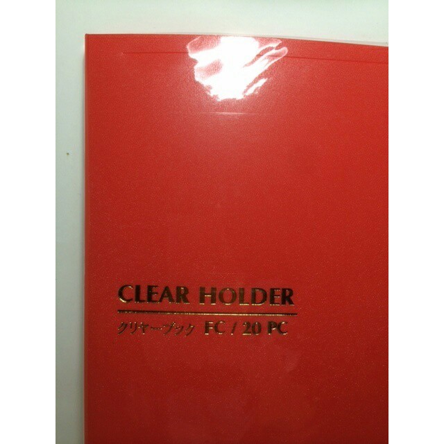 

clear holder daichi isi 20lembar folio