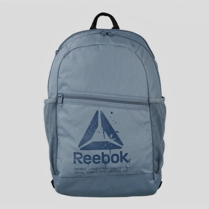Tas Asli REEBOK BLUESLA. Ransel Punggung Sporty Simpel Keren. Original
