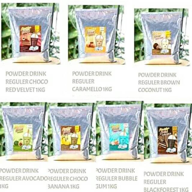 

Bubuk minuman kekinian