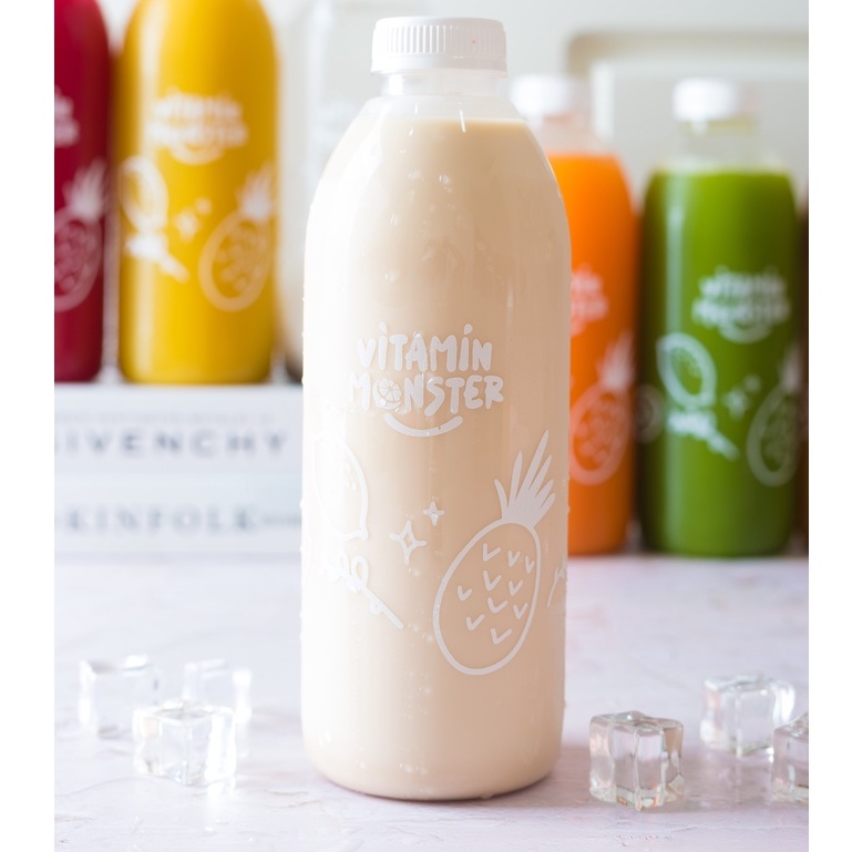 

ASI BOOSTER ALMOND MILK TANPA GULA literan By Vitamin monster