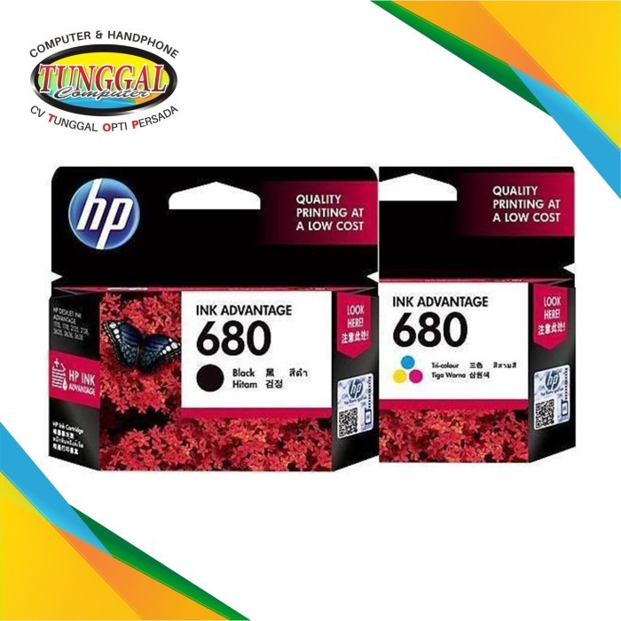 Tinta Printer HP 680 Hitam / Tinta Cartridge Printer 2335 Black