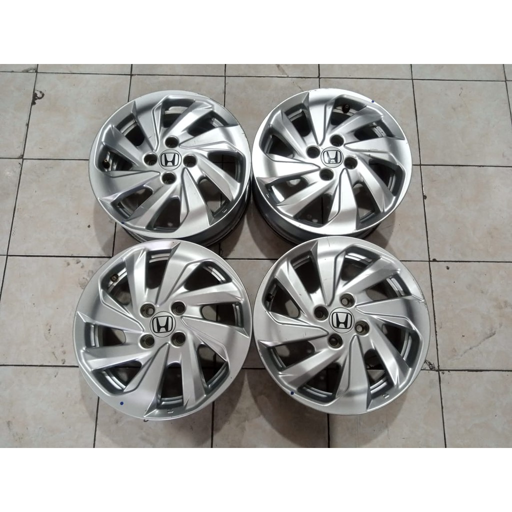 velg mobil bekas mobilio ring 15x5 pcd 4x100 seken bekas murah velg mobil
