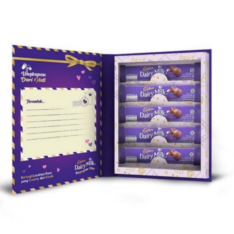 

Gift box coklat dairy milk 30gr