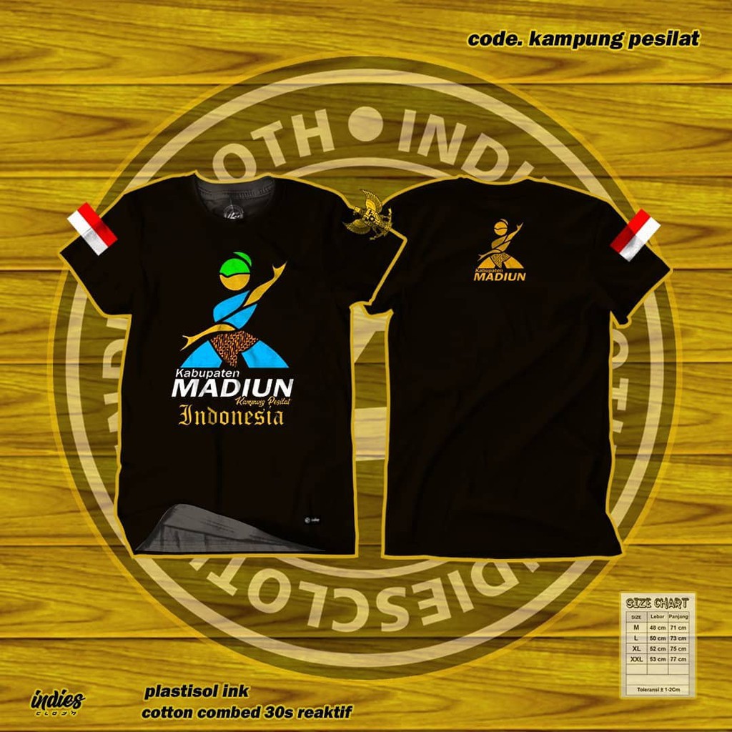 Kaos Pesilat Indonesia | Madiun Kampung Pesilat