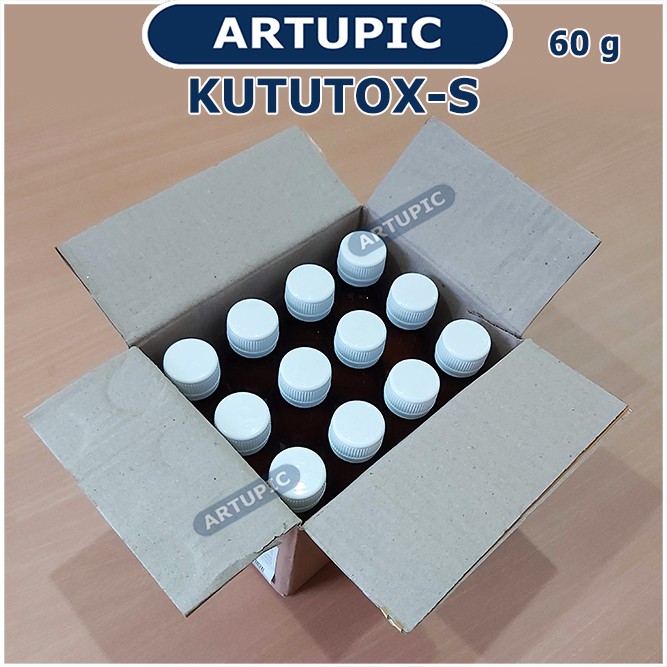 Kututox Spray 60 gram Obat bedak kutu semprot tabur basmi kutu caplak parasit Hewan