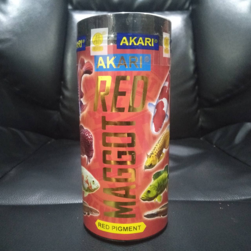 AKARI RED MAGGOT 130GR / 40GR RED PIGMENT FLOATING TYPE