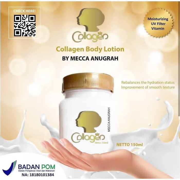 SYB MECCA ANUGRAH BITCOL BPOM BIBIT COLAGEN / SWIFTLEF NEST - CAVIAR EXTRACT - DNA DNA SALMON MECCA ANUGRAH LOTION (NEW VARIAN)/ (BIBIT COLLAGEN +BODY SERUM MECCA+ BEAUTY SOAP)