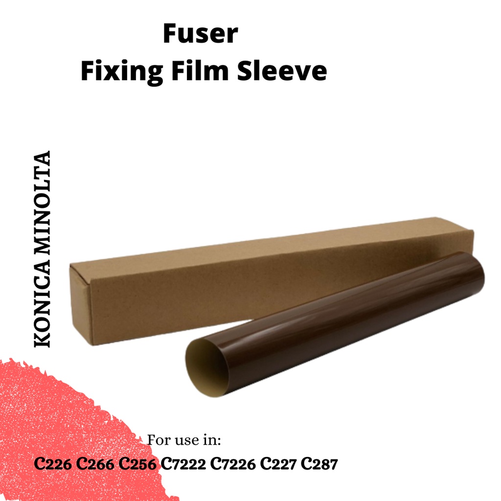 Fuser Fixing Film Sleeve Konica Minolta BIZHUB c227 C287 C367 c226