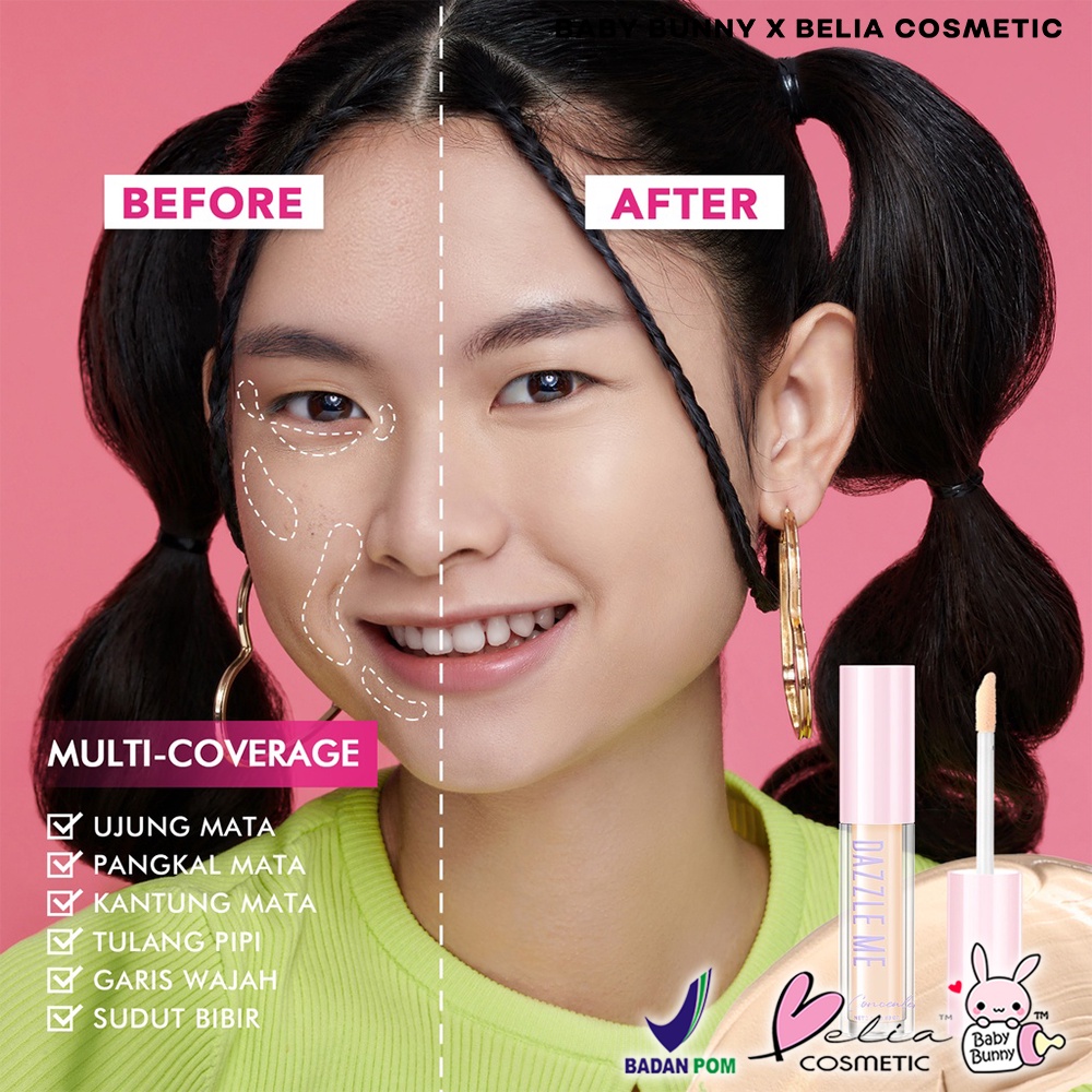 ❤ BELIA ❤ DAZZLE ME Our Secret Cover Concealer | Concealer | Make Up Mata | BPOM