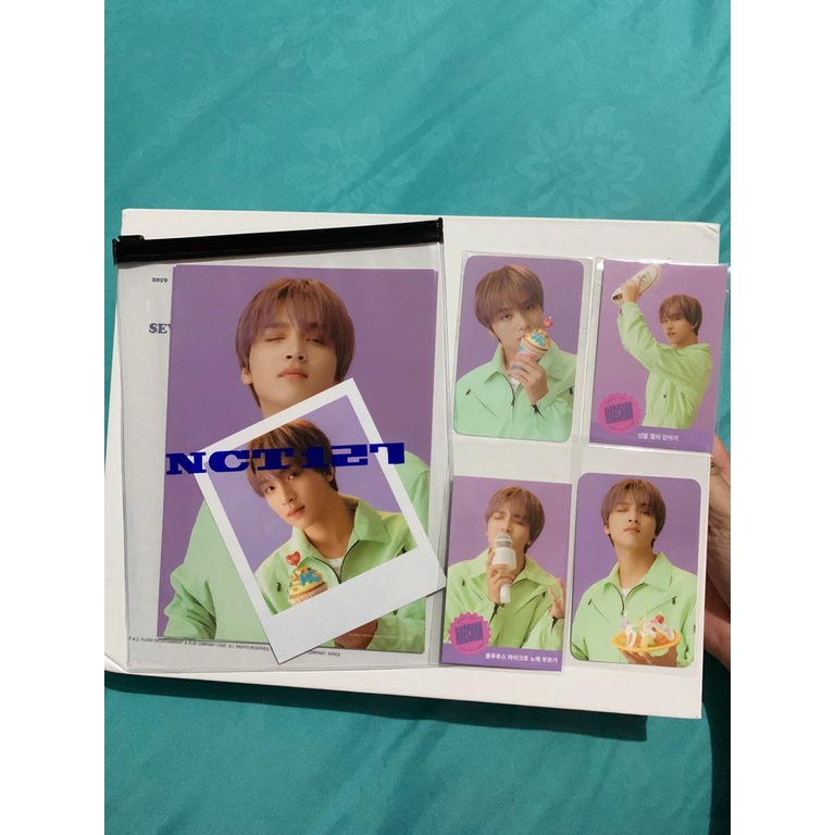 NCT DREAM PHOTOPACK JENO HAECHAN SEASON GREETING PC/PHOTOCARD CONCEPT (BACA DESKRIPSI)
