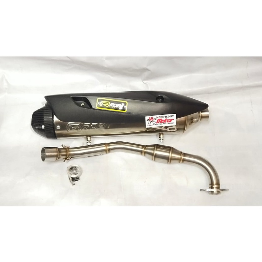 Knalpot ROB1Standart Racing yamaha aerox 155