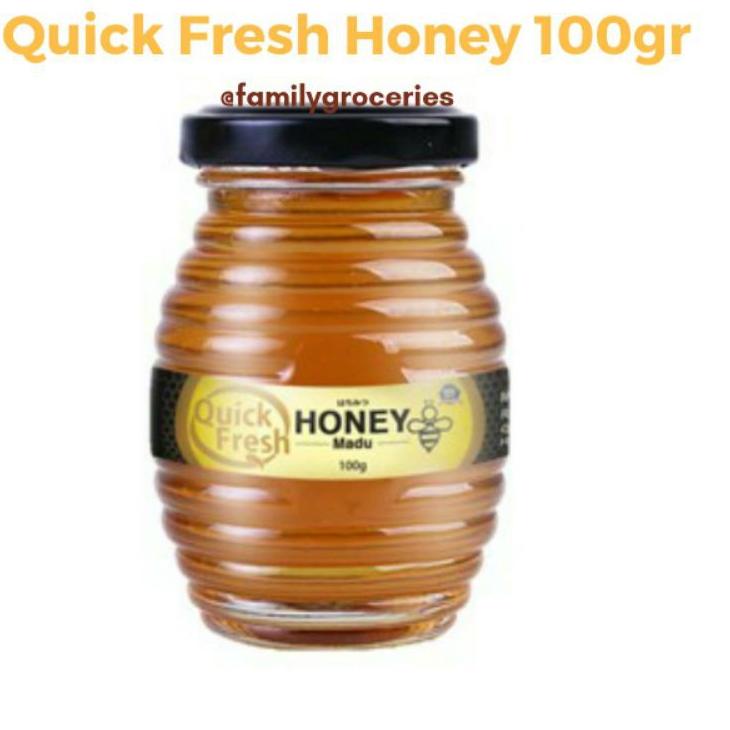 

[KODE NB9FD] Quick Fresh Honey | Madu Quick Fresh 100 gr (Jar Kaca)