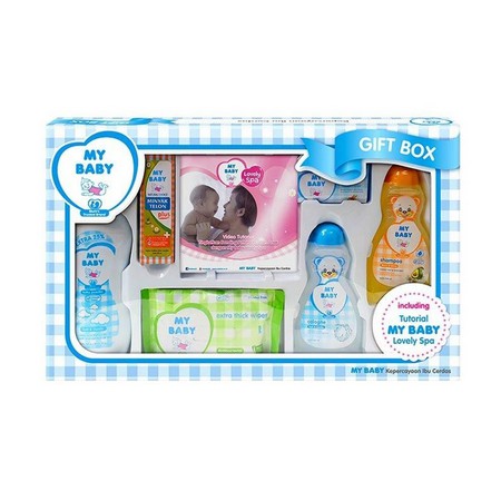 My Baby Gift Box - Paket perlangkapan mandi bayi My baby- Sabun mandi bayi