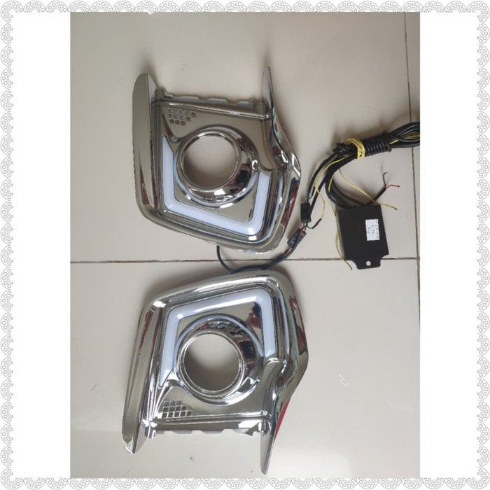 DRL fog lamp mitsubishi Triton