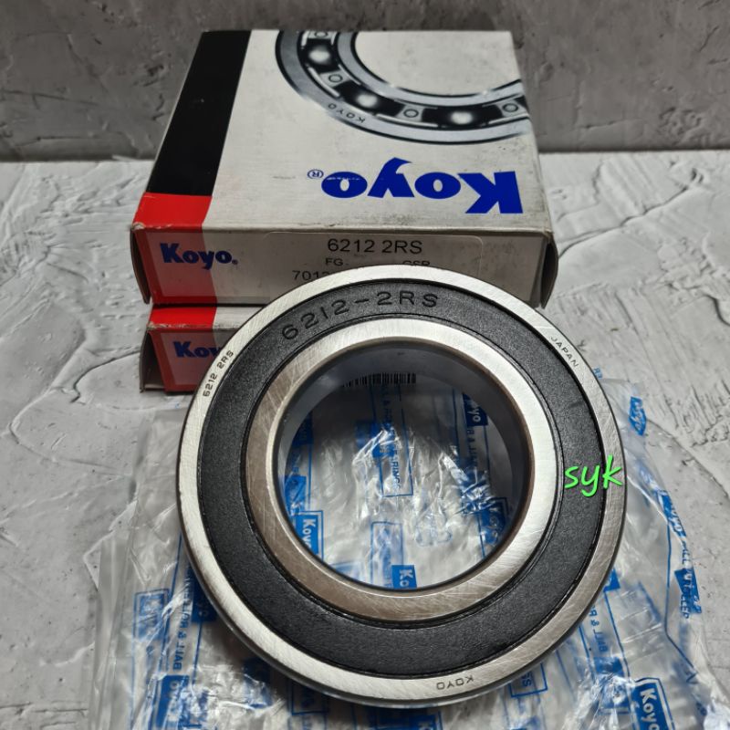 BEARING 6212 2RS KOYO TUTUP KARET