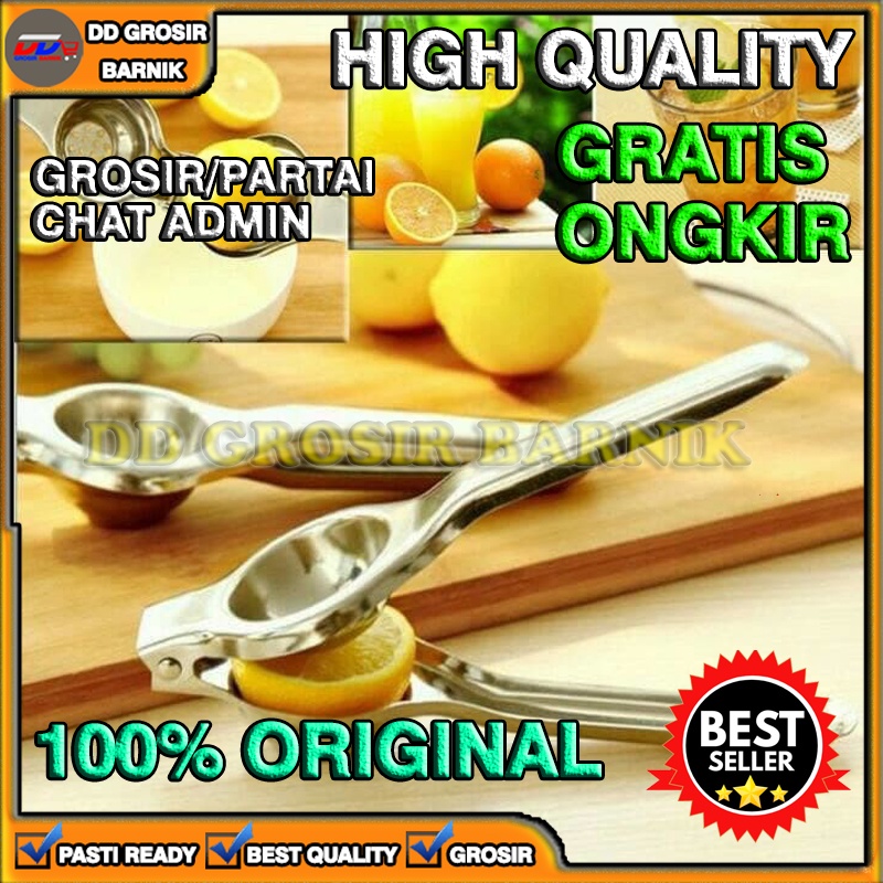 [DGB] ALAT PERAS JERUK NIPIS LEMON PRESS STAINLESS STEEL BESI KUAT AWET BERKUALITAS