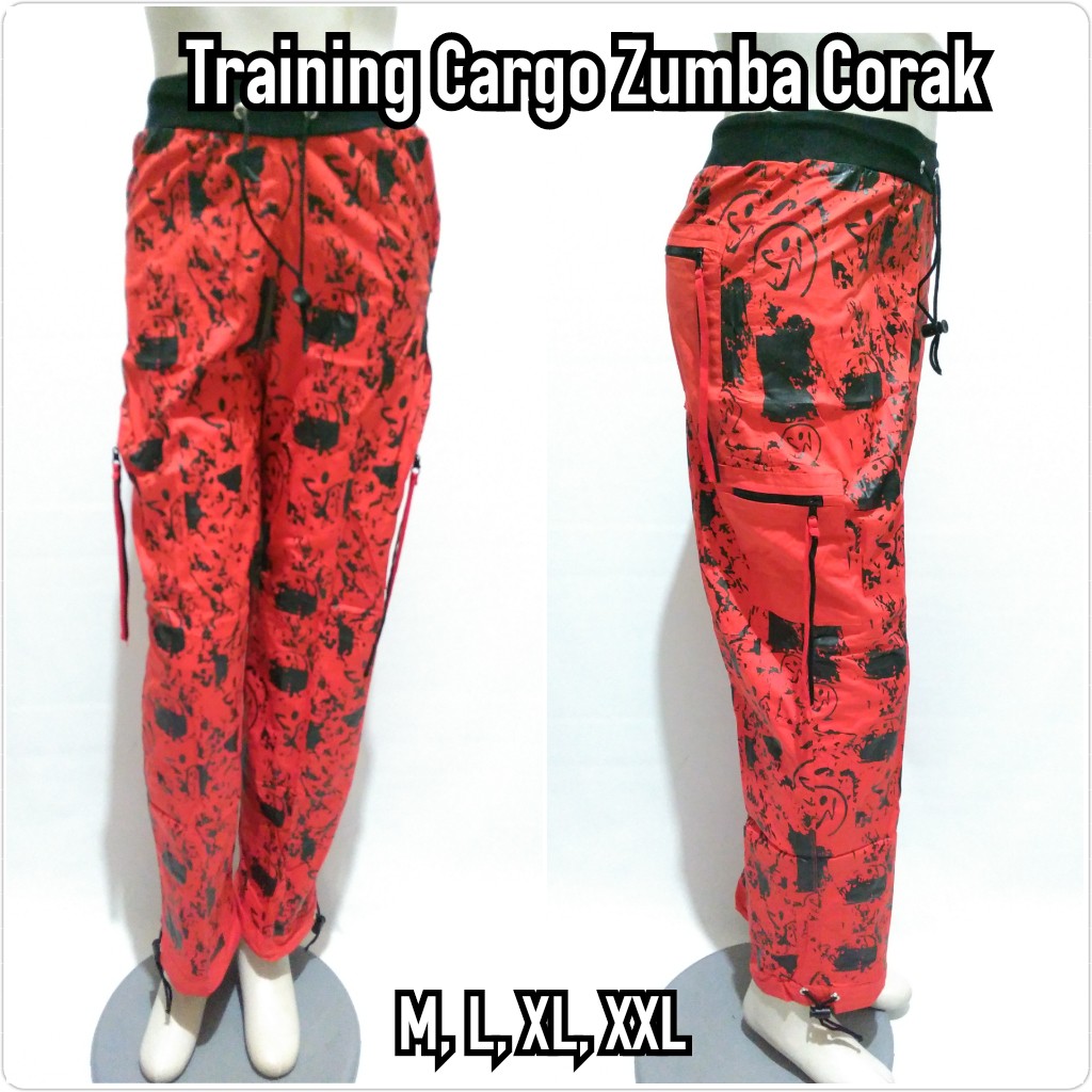 CELANA CARGO SENAM MOTIF ZUMBA