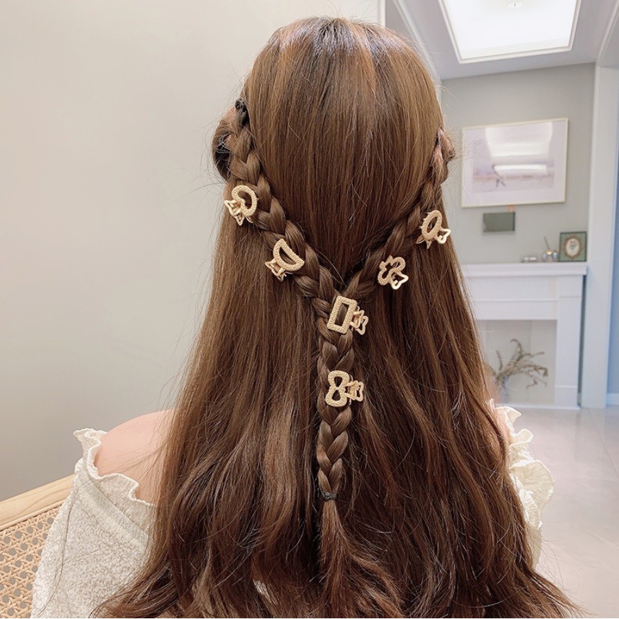 Jepit Jedai Rambut CLASSIC GOLD Korea Fashion Jepitan Klip Aksesoris Cewek Hair Pin Clip HairClip klip