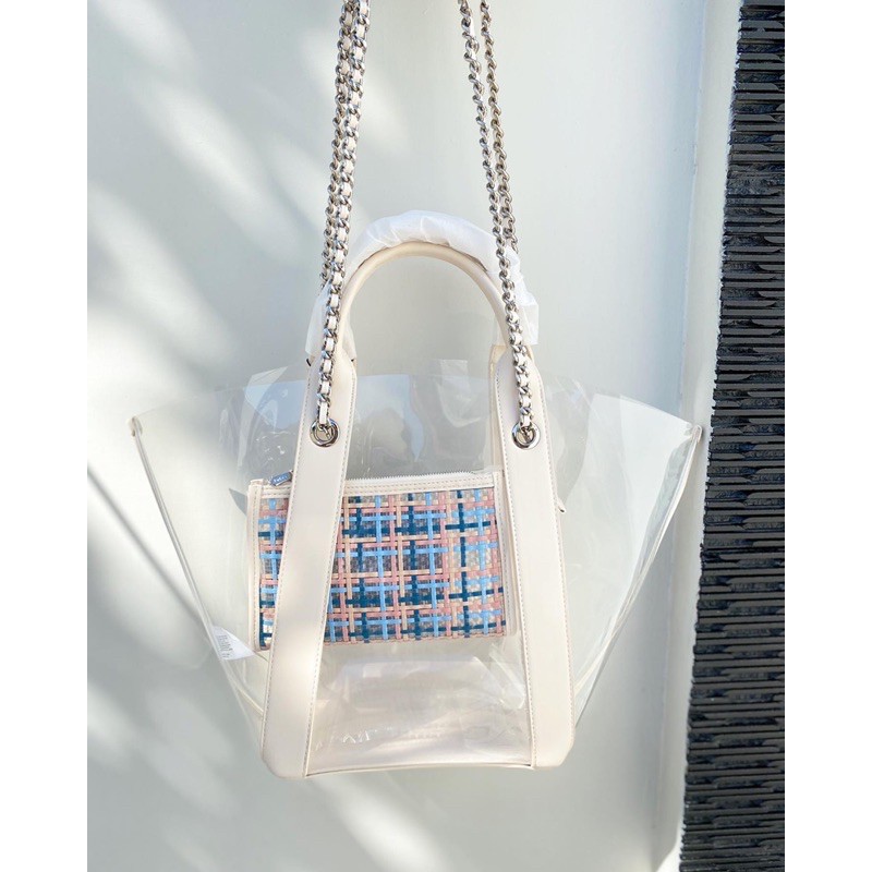 Large See-Through Tote Bag