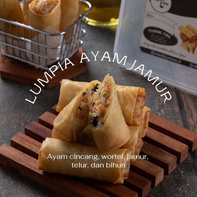 

Lumpia Ayam Jamur