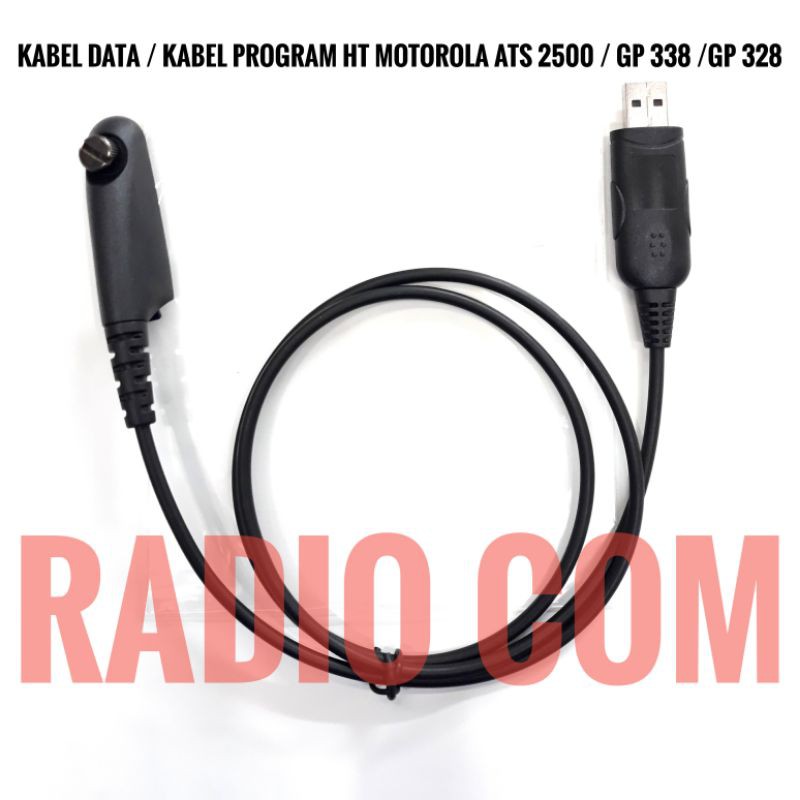 KABEL PROGRAM HT MOTOROLA GP 328 GP 338 ATS 2500 MTX 960 / KABEL DATA HT MOTOROLA GP338 ATS2500