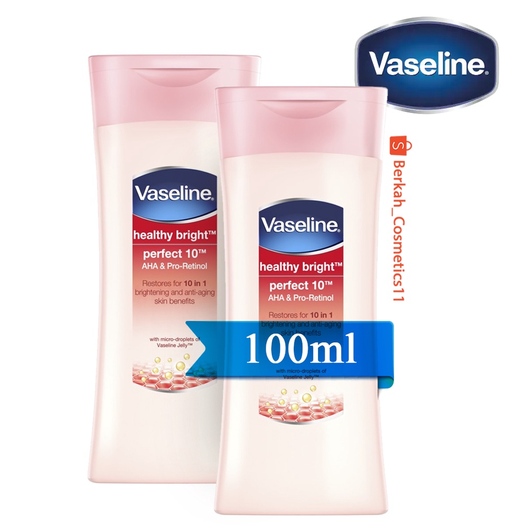 Vaseline Lotion Healthy Bright Perfect 10 100ml