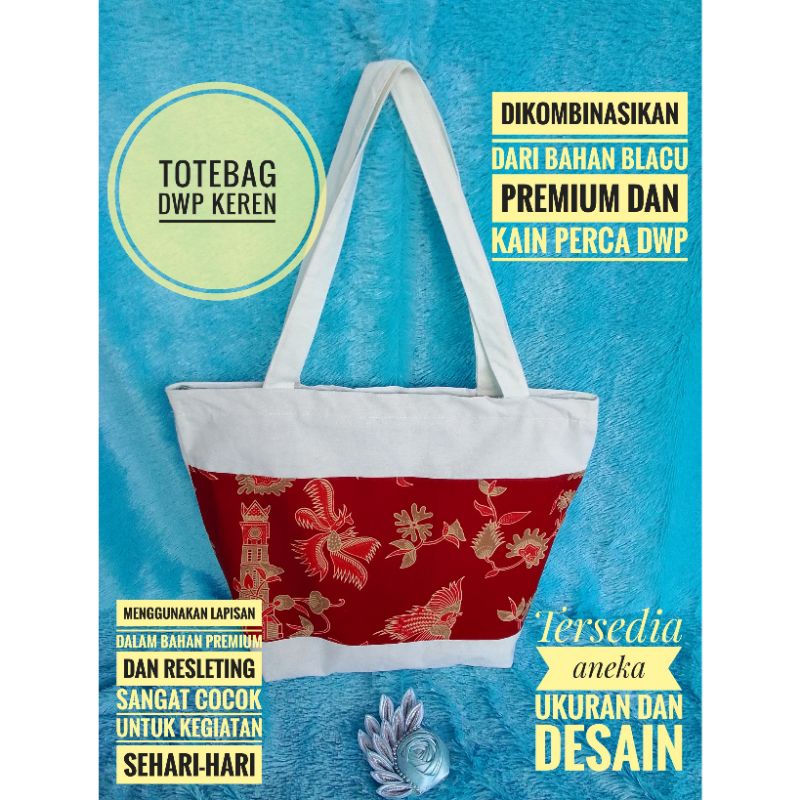 Totebag DWP keren dan bagus