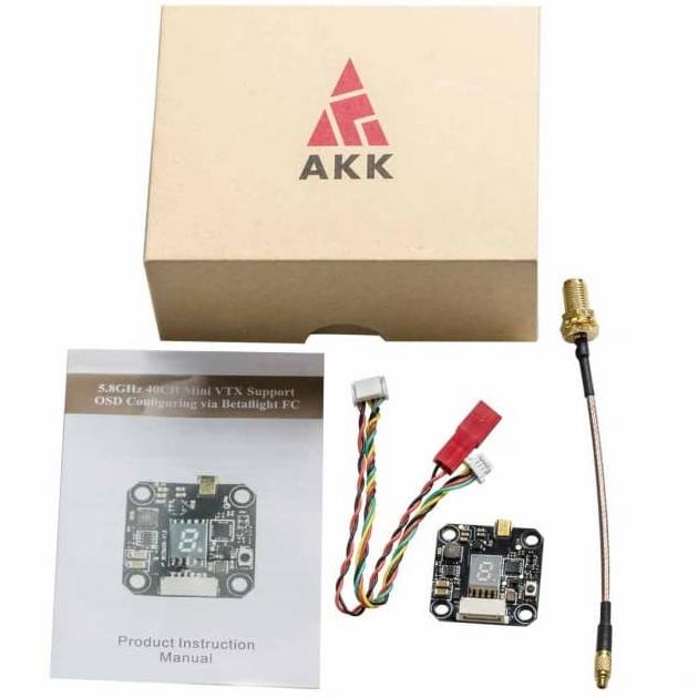 AKK FX3 MMCX 5.8G Smart Audio 600mW 400mW 200mW 25mW 20x20mm VTX