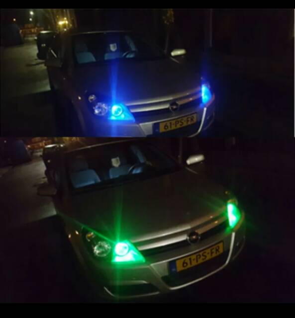 Lampu LED Senja Kota T10 Flash Strobo DC12v 24 LED Jelly Blitz Dua Mode-5