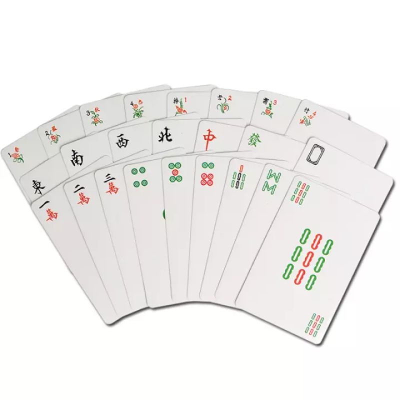 Chinese Mahjong Cards Pvc