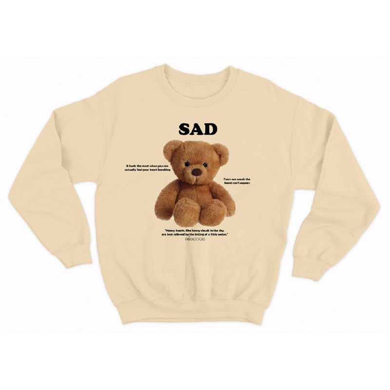 Sweater basic pria wanita (Sad)