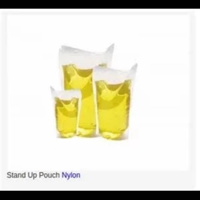 paket sample standing pouch nylon tanpa ziplock
