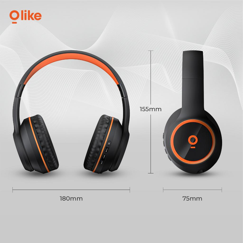 HEADSET Olike H1 Headphone Wireless Bluetooth