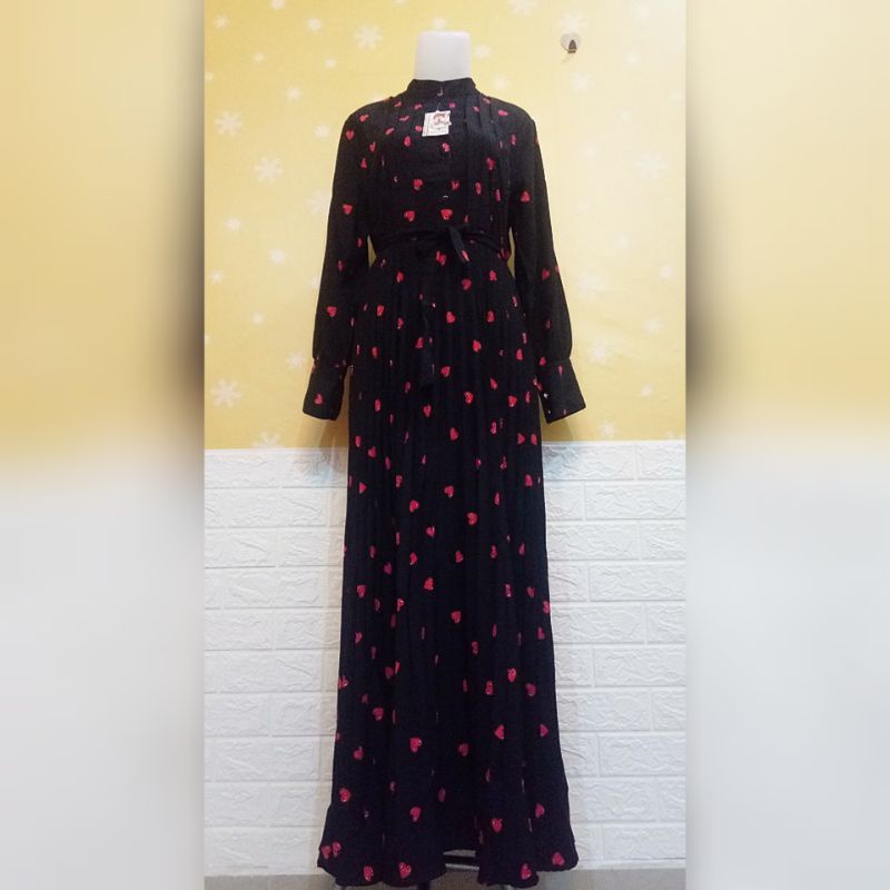 GAMIS PLISKET BY COCOYU / BUSUI / TANGAN BALON / GAMIS MEWAH