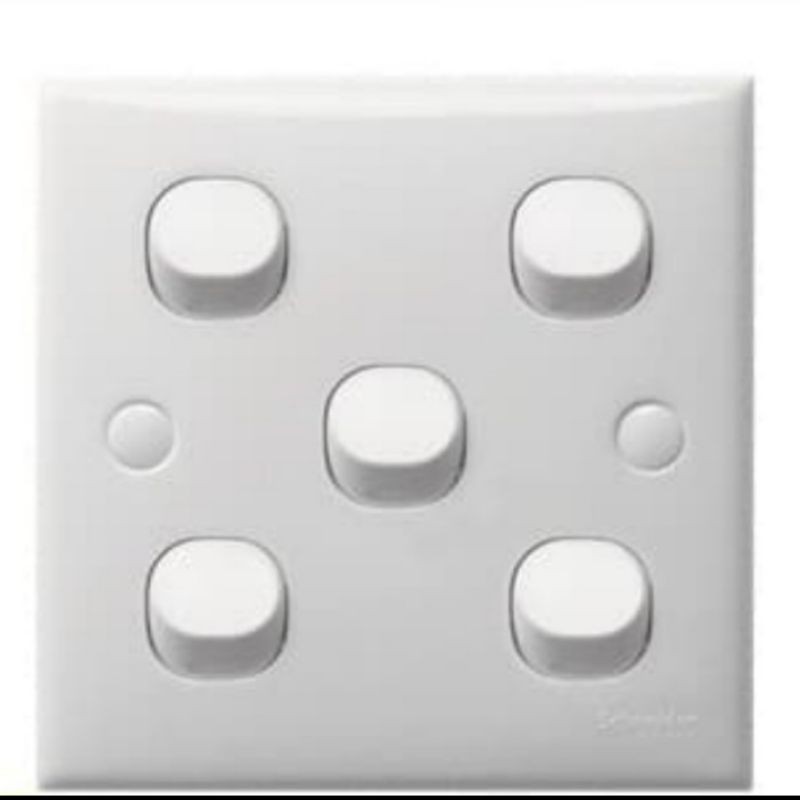 saklar lampu/saklar boss 5 gang/saklar lampu rumah/saklar/ceplekan lampu/boss/