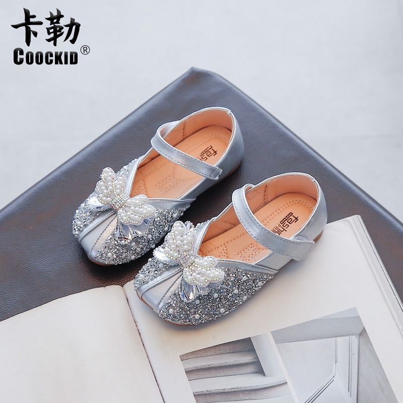 LittleAaron CICI BUTTERFLY 316 flat shoes sepatu anak perempuan import Sport Termurah Sendal Bayi Anak Cewek Cowok