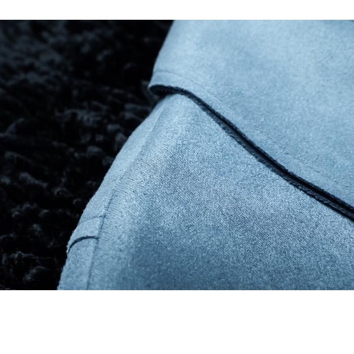 OUTER LONG COAT WANITA SLIMFIT BAHAN SUEDE PREMIUM IMPORT