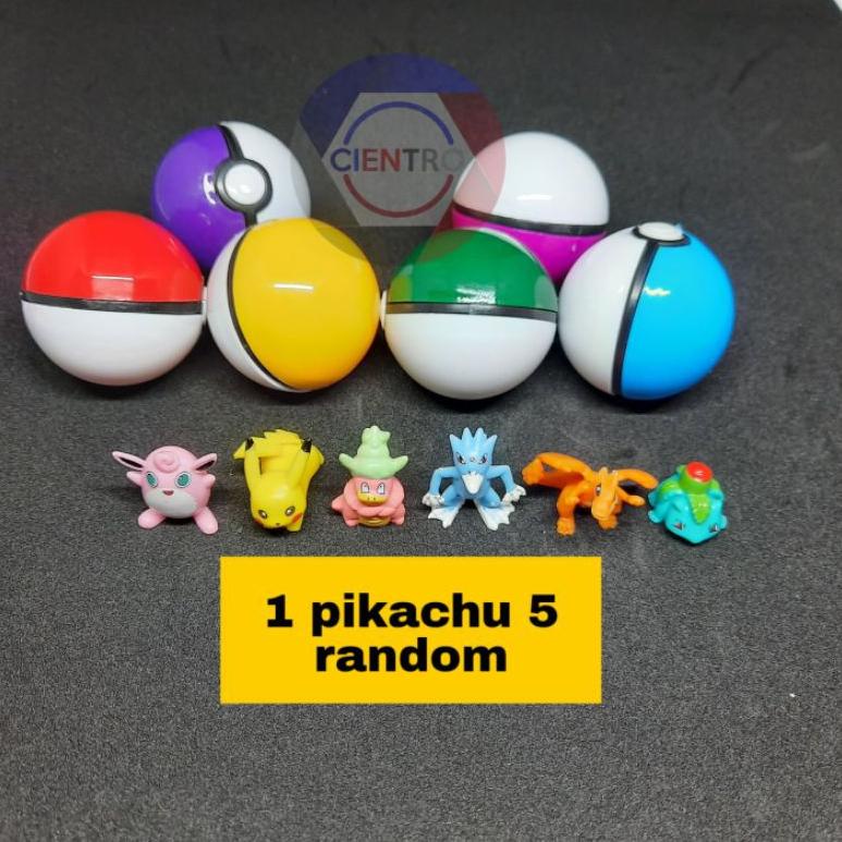 [PROMO VJA69] Pokeball lempar berisi figurin Murah