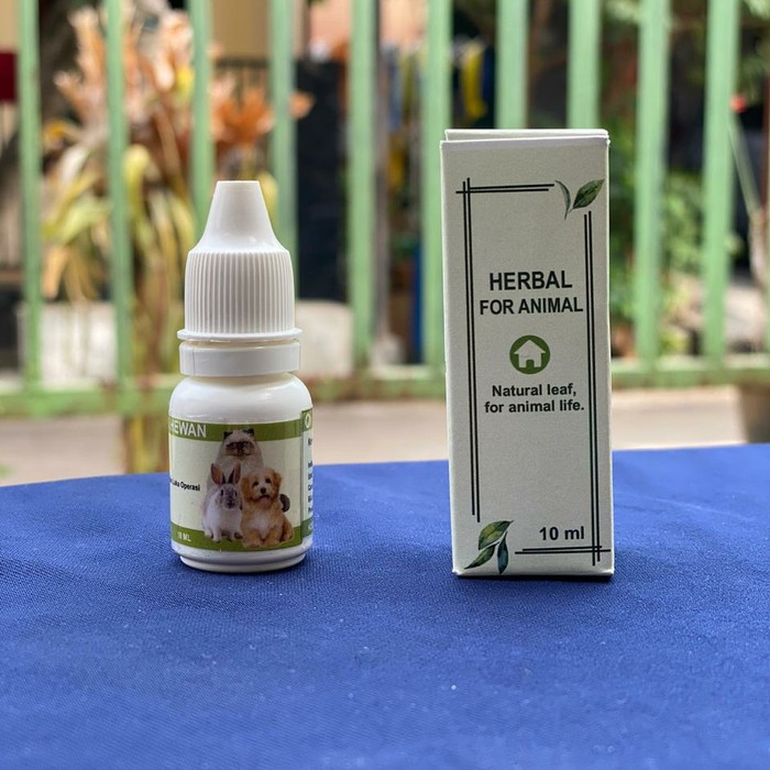 Obat Herbal untuk Kucing, anjing dan kelinci 10ml