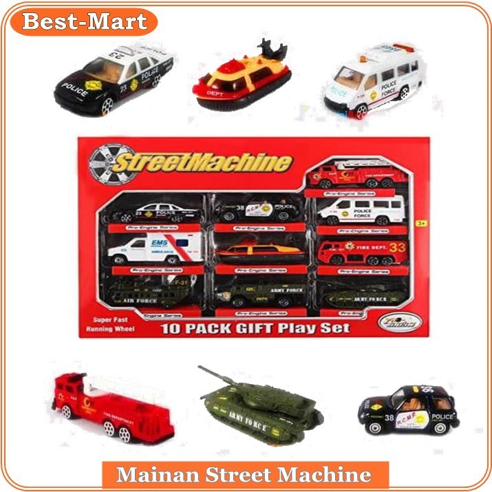 Street Machine- mainan kado diecast militer