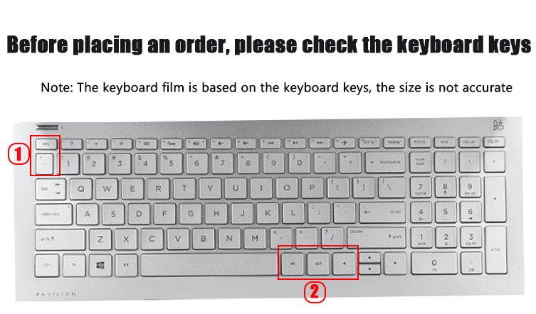 Film Silikon Pelindung Keyboard Untuk Hp Pavilion 15-cc707tx 15.6 Envy X360 15-bd001tx Pavilion 15-cb073tx / Cb075Tx Hp 15.6 &quot;