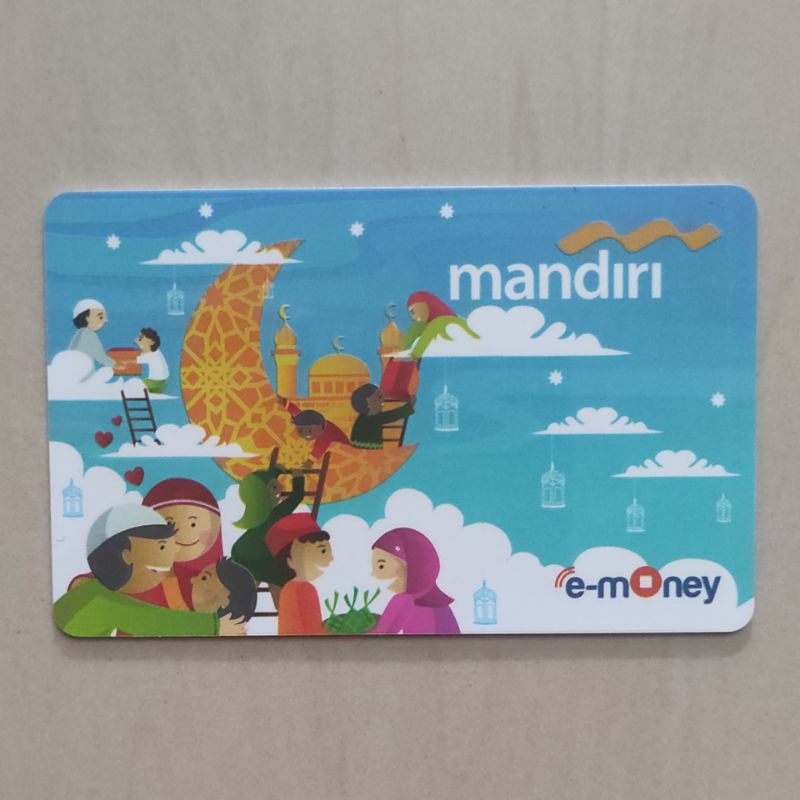 Mandiri eMoney Spesial RAMADHAN ORI /Like eTOLL Tapcash Flazz or Brizzi