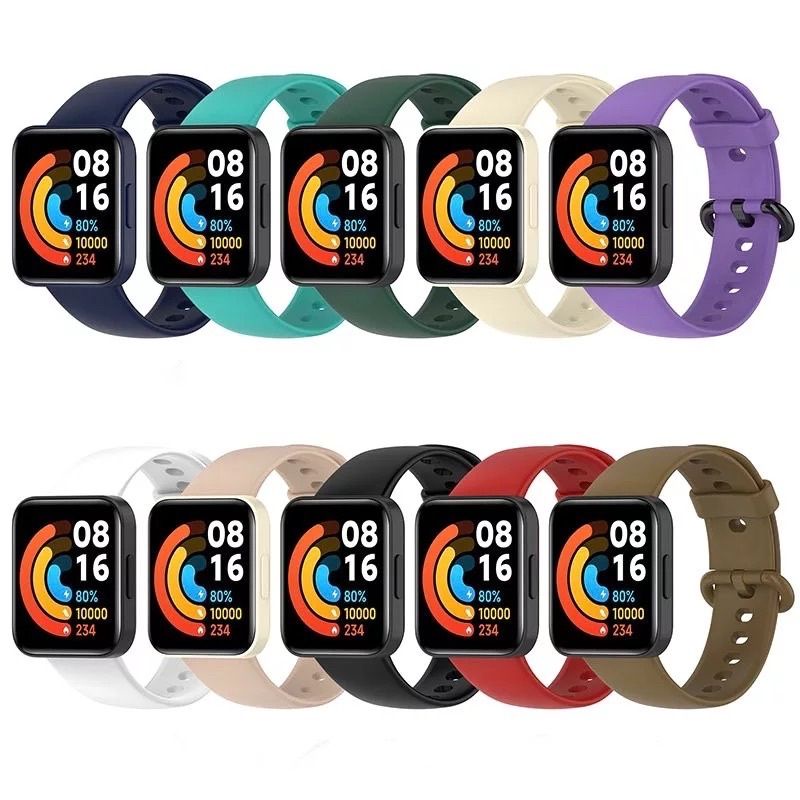 Strap Silikon Redmi Watch 2 Redmi Watch 2 Lite Rubber  Tali Jam Tangan