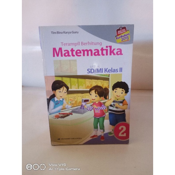 buku matematika kelas 2 SD MI erlangga