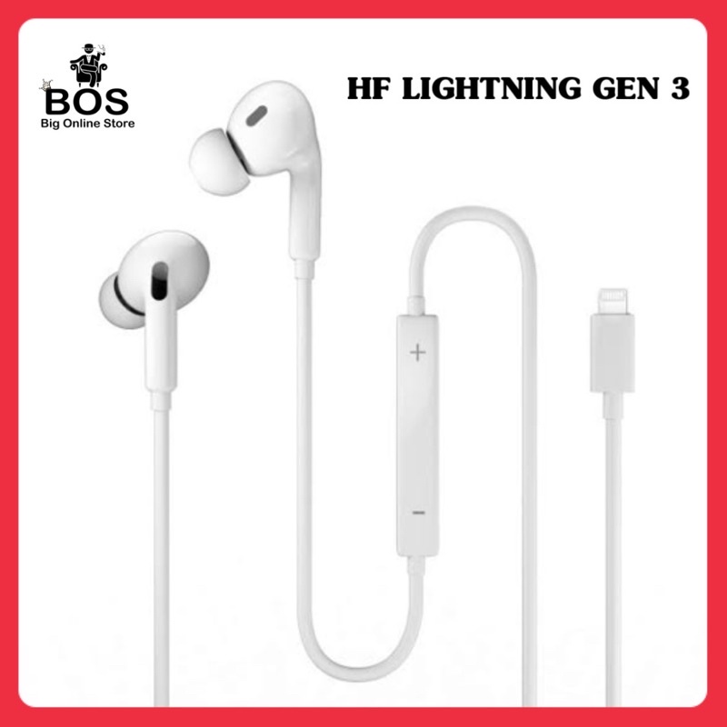 BOS - HANDSFREE LIGHTNING GEN 3 XC-PG3 | HF HEADSET AUTO POP UP HENSET