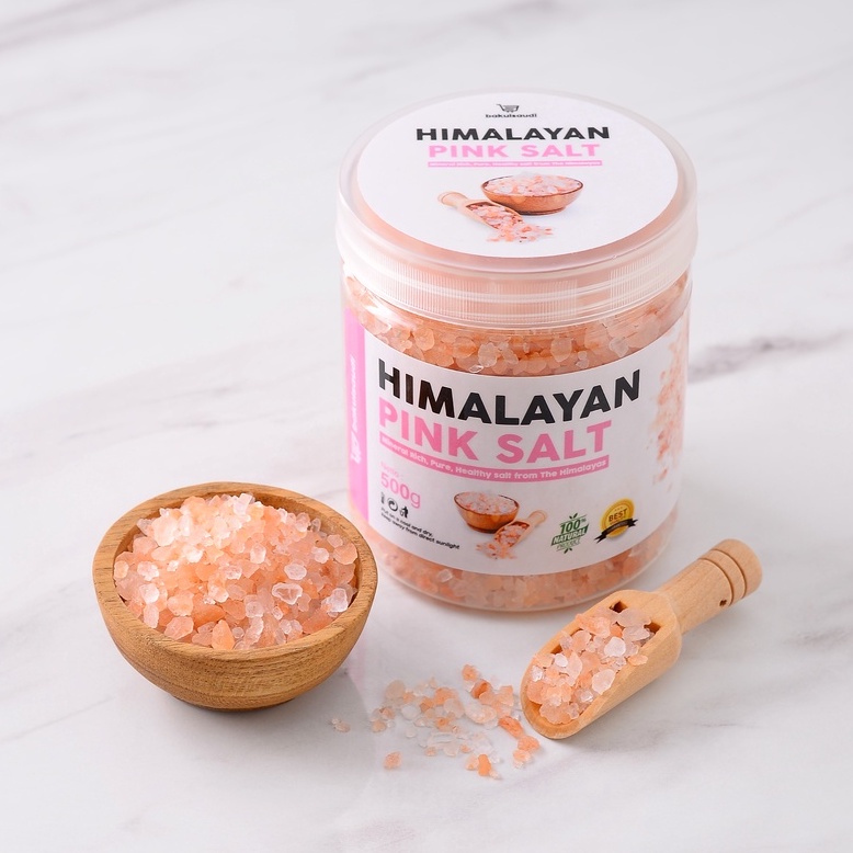 Garam Himalaya Premium Organic Original 100% Natural | Himsalt Organik Himalayan Pink Salt Pure Murni Sea Salt Rock Salt